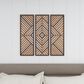 Maple and Jade 35" x 12" Wall Decor in Brown (Set of 3), , large