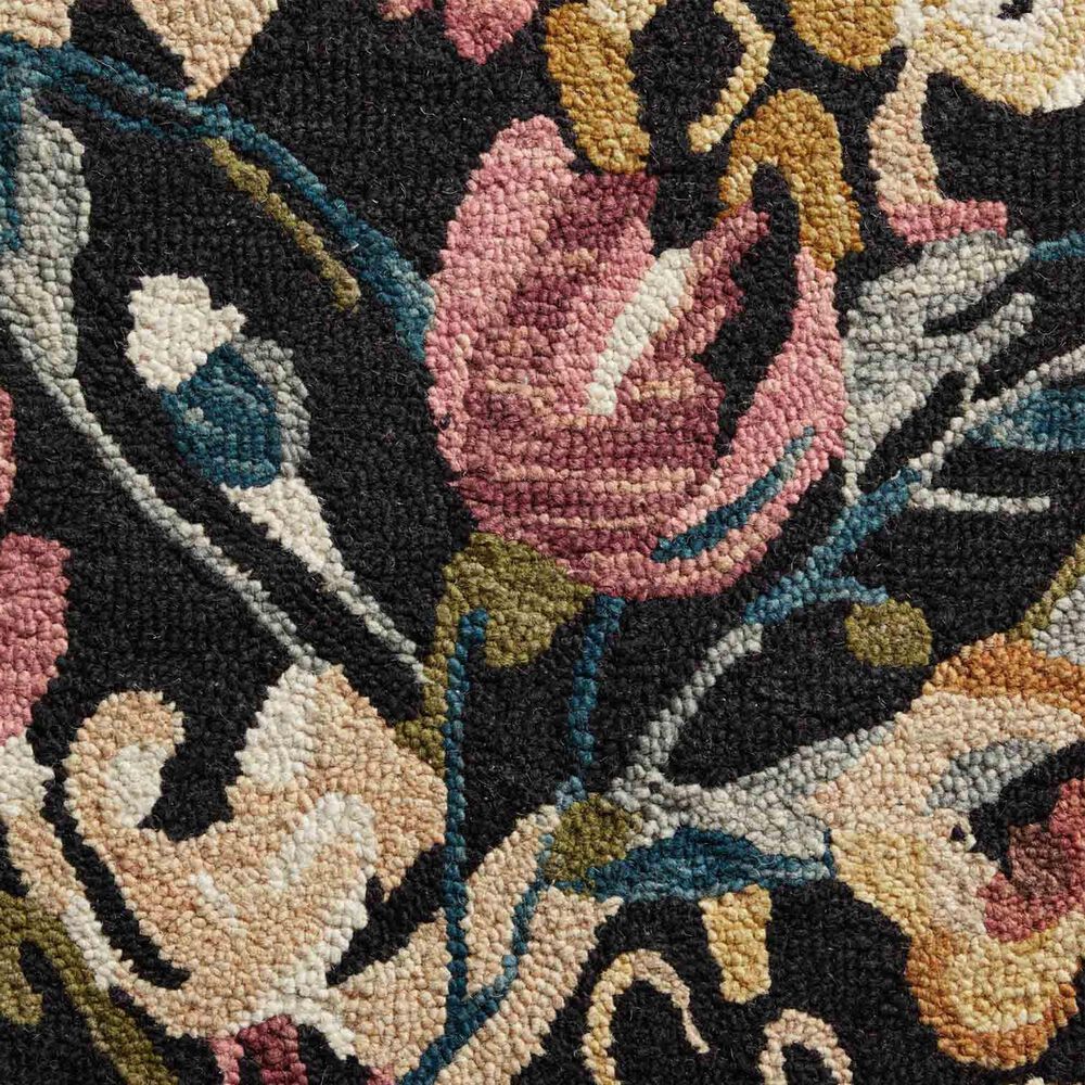 Loloi Belladonna 2&#39;3&quot; x 3&#39;9&quot; Black and Berry Area Rug, , large