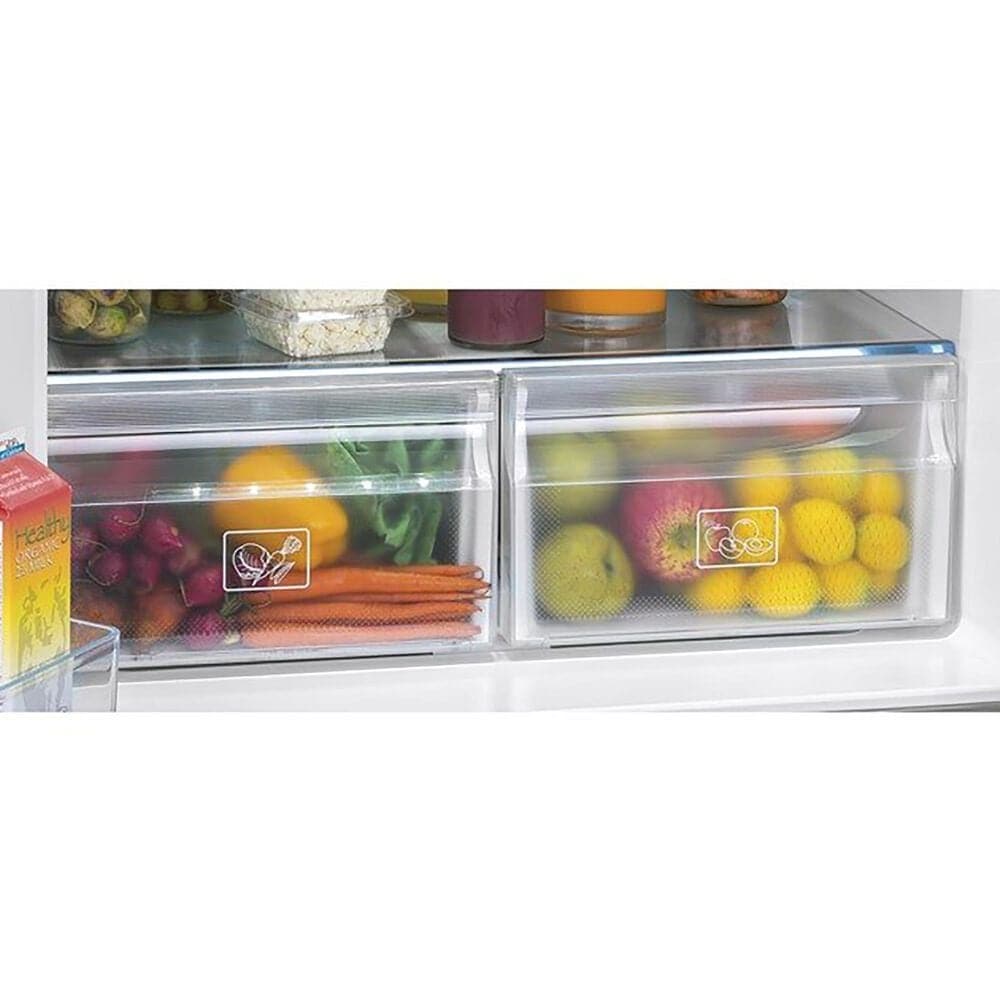 Haier 16.4 Cu. Ft. Counter Depth Quad Door Refrigerator in Stainless Steel, , large