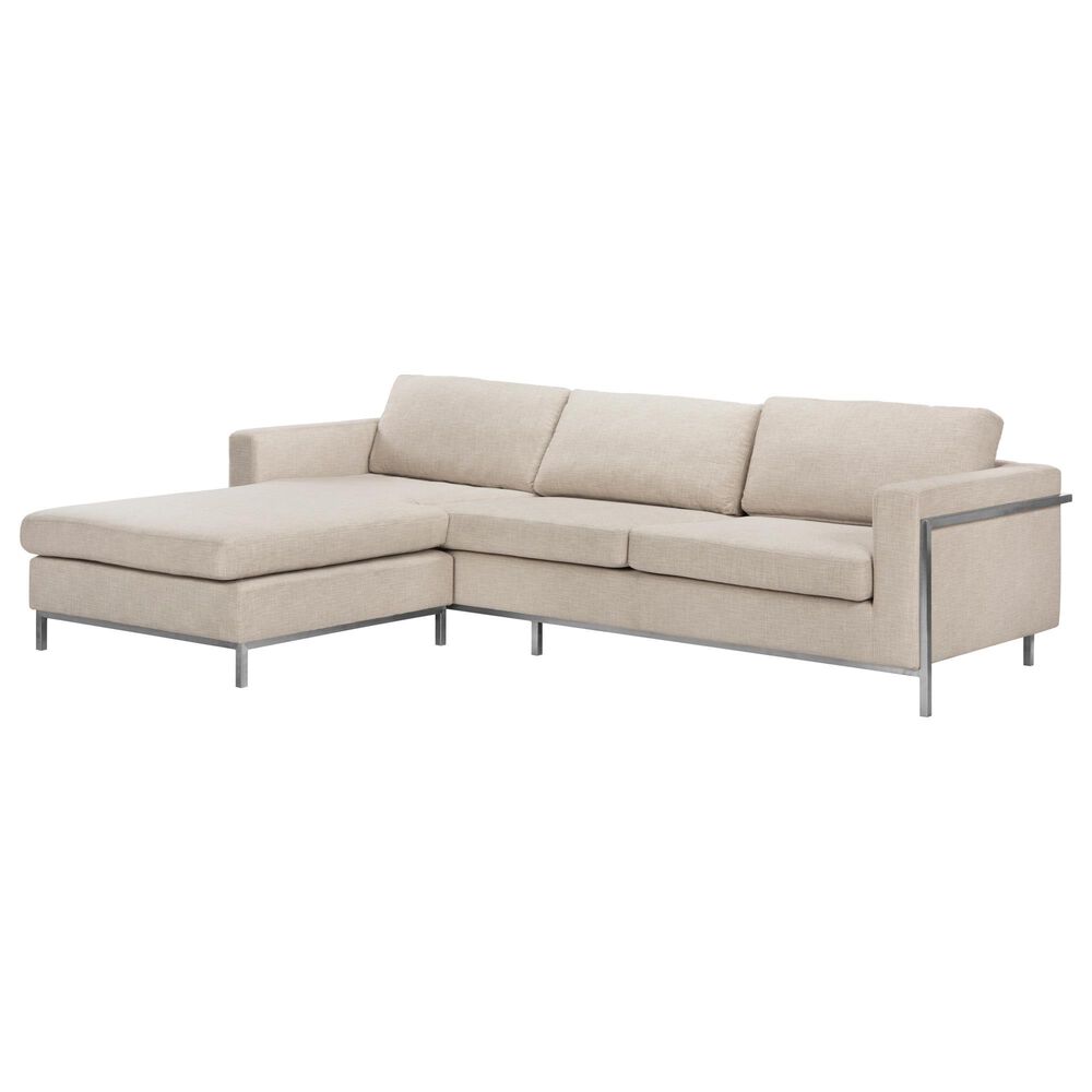 Safavieh Camila Sectional Sofa in Off White, , large