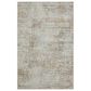 L&R Resources Brisbane Gray and Beige 10" x 13"10" Area Rug, , large