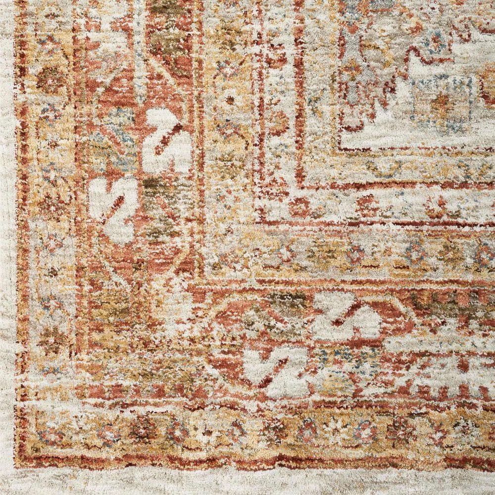 Nourison Sahar 2&#39;3&quot; x 10&#39;2&quot; Ivory and Multi Runner, , large