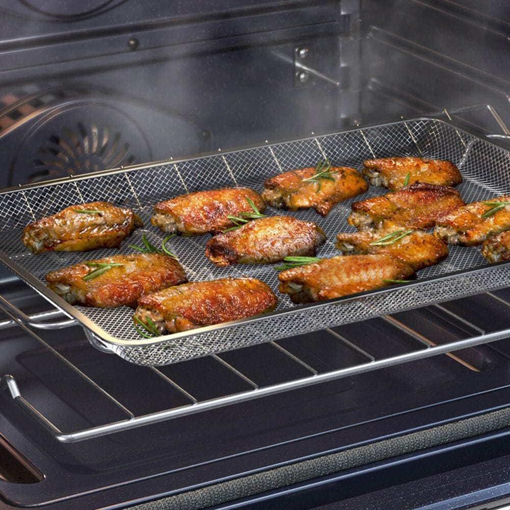 Samsung 2-Piece Kitchen Package with 6 Cu. Ft. Freestanding Gas Range and 2.1 Cu. Ft. Bespoke Fingerprint Resistant Over-the-Range Microwave in Stainless Steel, , large