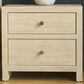 Furniture Worldwide Oasis 2-Drawer Nightstand in Dockside with USB Ports and AC Outlets, , large
