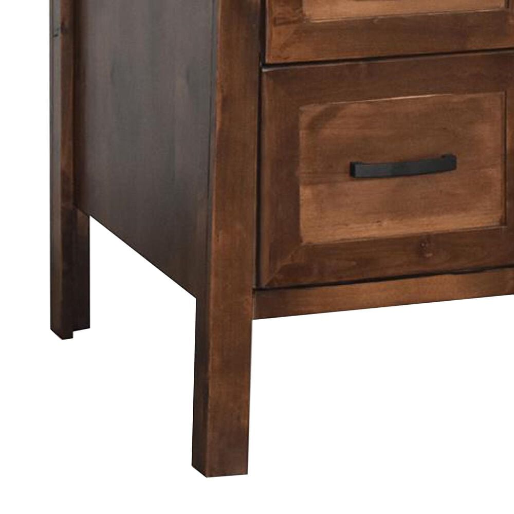Legends Home Sausalito Executive Desk in Whiskey, , large