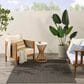 Nourison Horizon HOZ02 Charcoal 8" x 10" Indoor/Outdoor Area Rug, , large