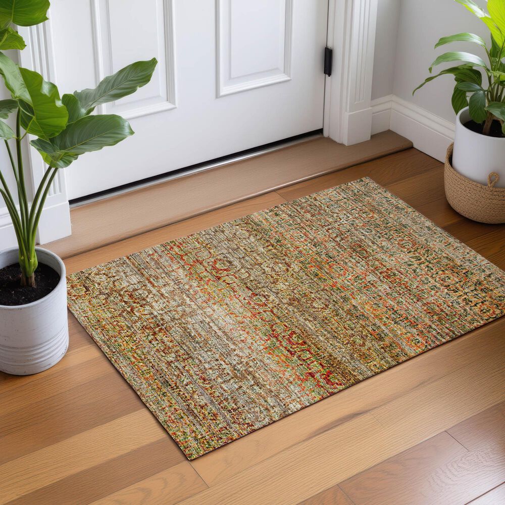 Dalyn Rug Company Vico VC3 Khaki 1'8" x 2'6" Area Rug, , large