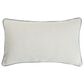 Flair Industries Austin Allen James 12" x 20" Lumbar Pillow in Beige and Blue, , large