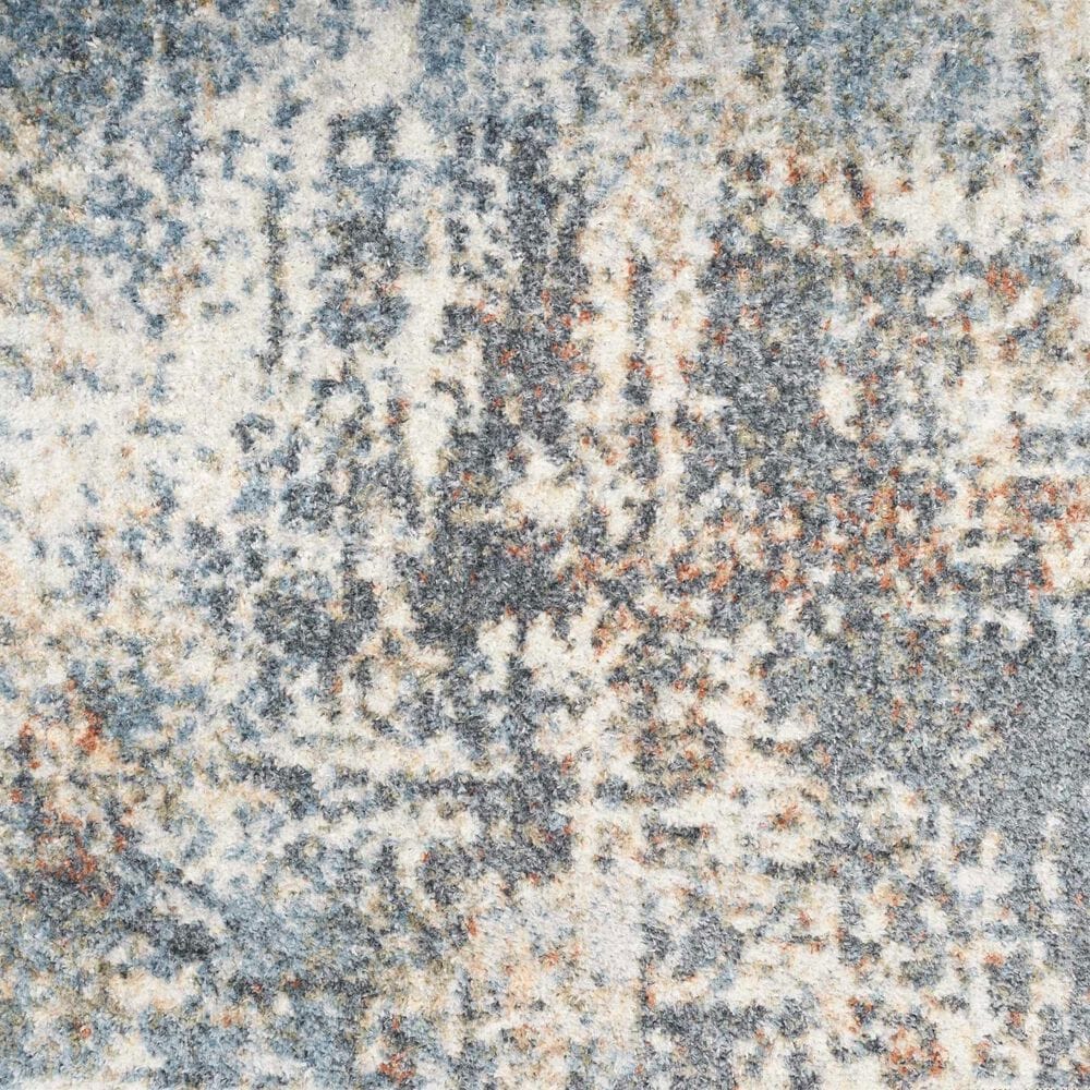 Nourison Astra Machine Washable Abstract 3&#39;3&quot; x 5&#39; Multicolor Area Rug, , large