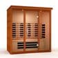 EZlife 4 Person Full Spectrum Infrared Sauna with 4 Backrests, , large
