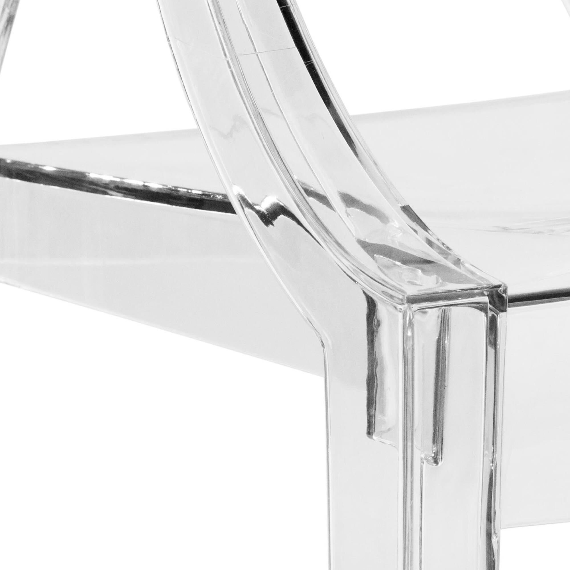 Clear acrylic arm 2025 chair