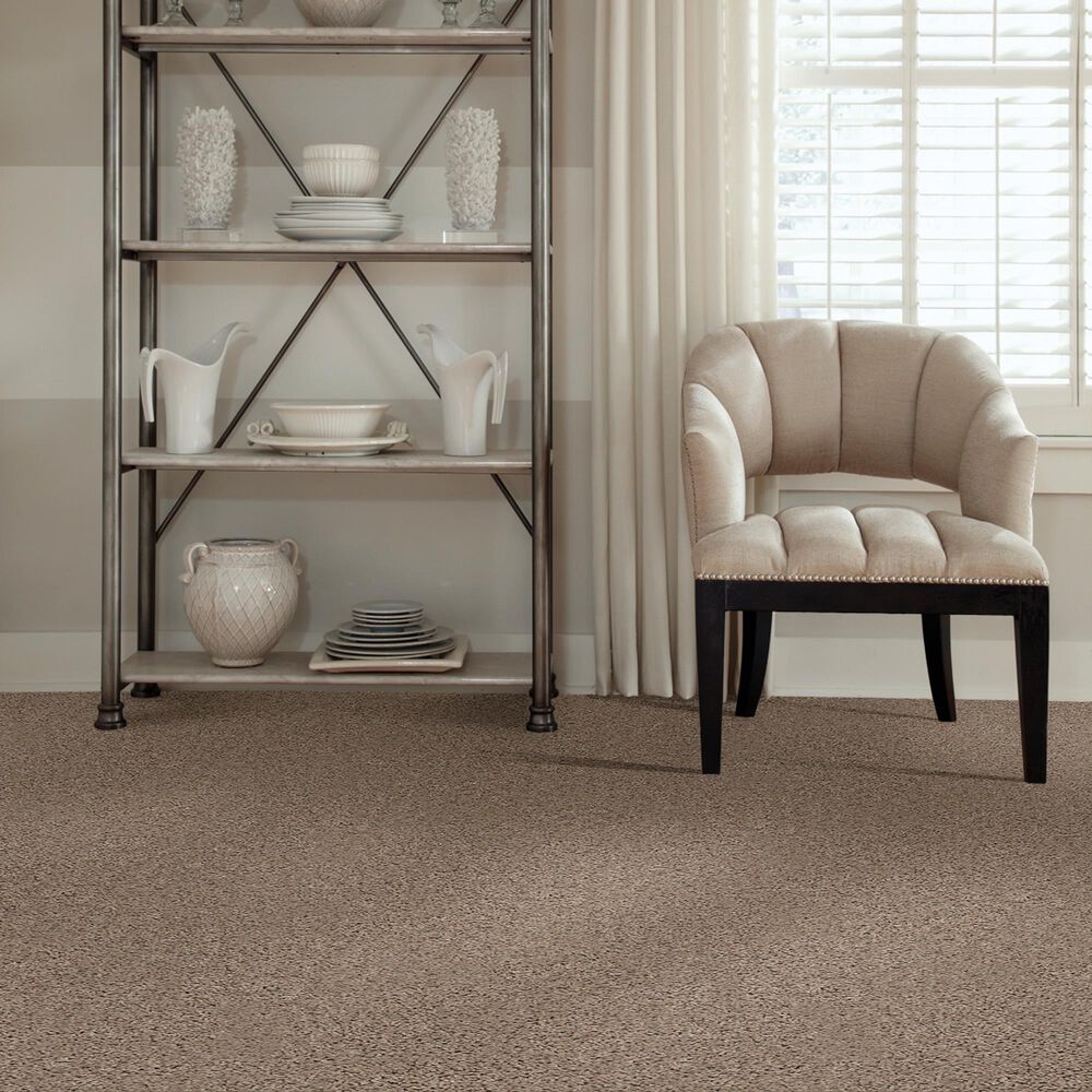 Shaw Break Away Solid Carpet in Clay, , large
