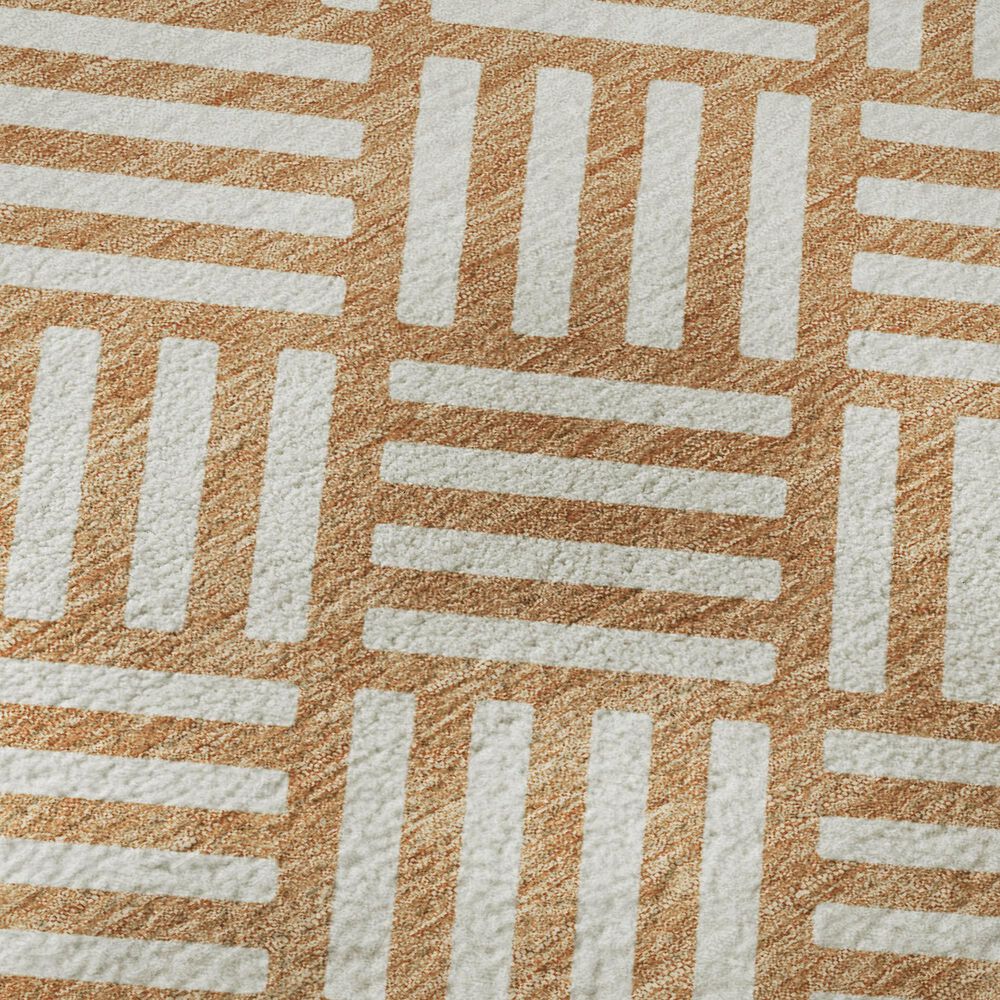 Dalyn Rug Company The Reserve TR3 Copper 2&#39;3&quot; x 7&#39;6&quot; Indoor/Outdoor Runner, , large
