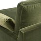 Jennifer Taylor Home Pasadena Chaise Lounge Chair in Olive Green Velvet, , large
