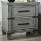 Signature Design by Ashley Russelyn 2 Drawer Nightstand in Gray, , large