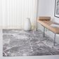 Safavieh Cyrus Shag CYR114G 8" x 10" Grey and Beige Area Rug, , large