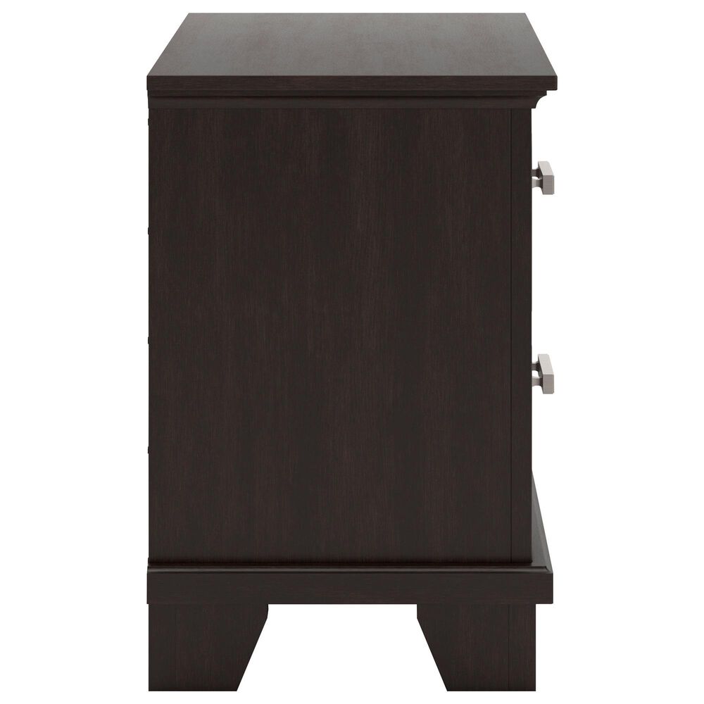 Ashley Covetown 5-Piece Cal King Bedroom Set in Dark Brown, , large