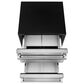 JennAir Noir 24" Double Drawer Refrigerator in Stainless Steel, , large
