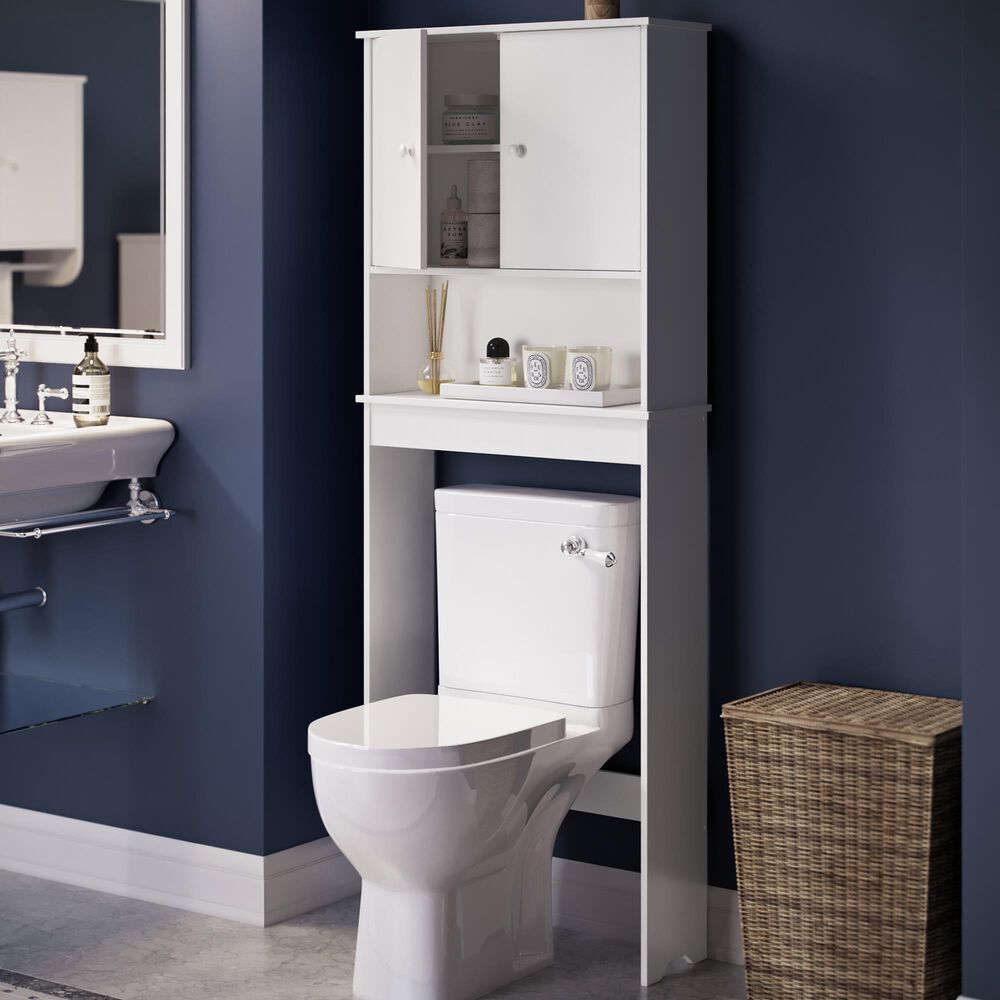 Riverridge Home Medford 2 Door Spacesaver In White Nebraska Furniture Mart