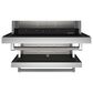 KitchenAid 4.44 Cu. Ft. Undercounter Double-Drawer Refrigerator in Black and Stainless Steel, , large