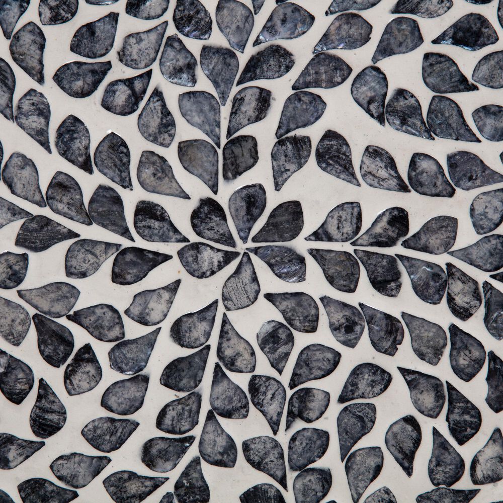 Linon Home Decor Percola Side Table in Black, , large