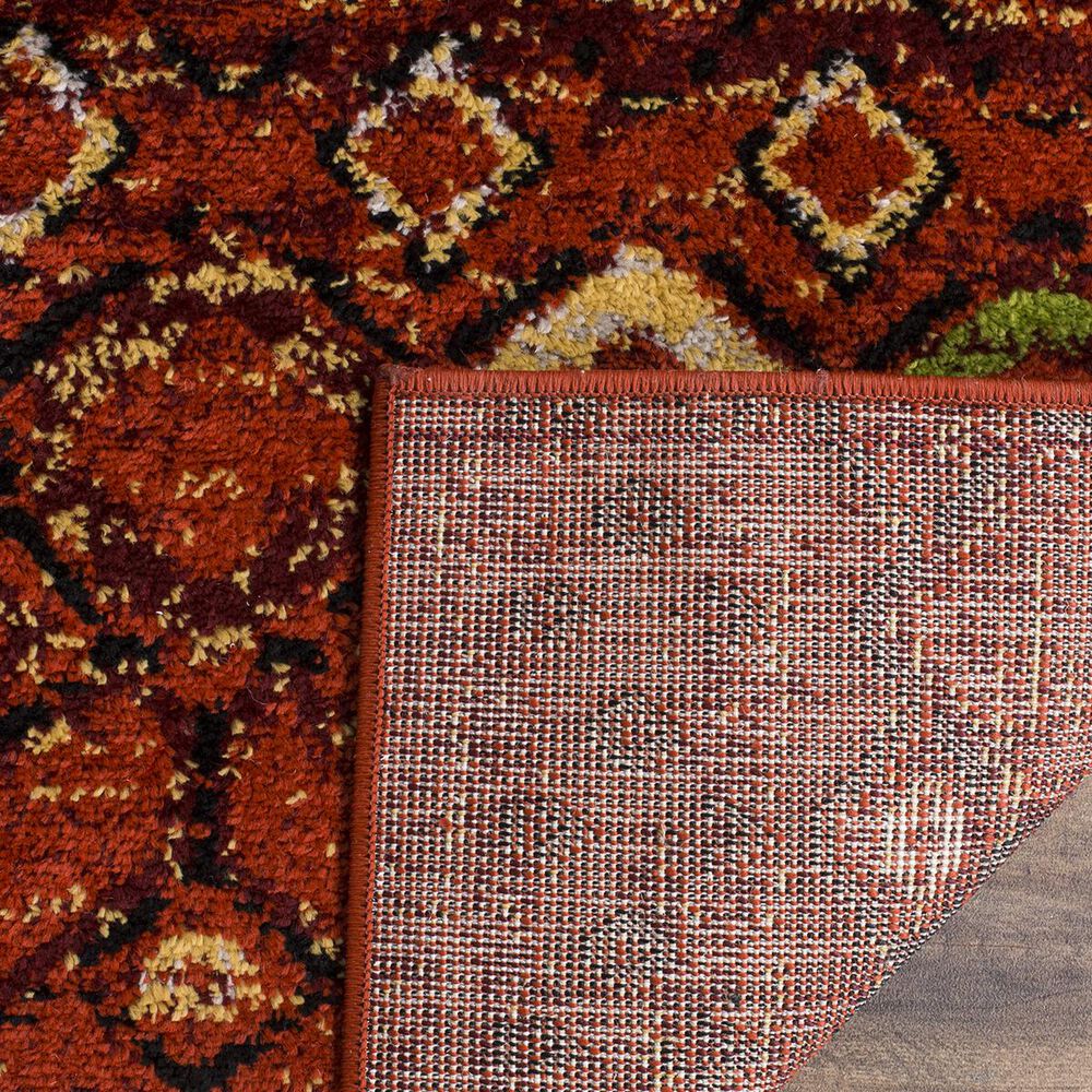 Safavieh Amsterdam AMS108D-5SQ 5&#39;1&quot; Square Terracotta/Multi Area Rug, , large