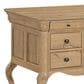 Riva Ridge Chateau Philippe Half Pedestal Desk in Cognac, , large
