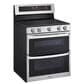 LG 7.3 cu. ft. Smart Electric Double Oven Freestanding Range with ProBake Convection and Air Fry in Stainless Steel, , large