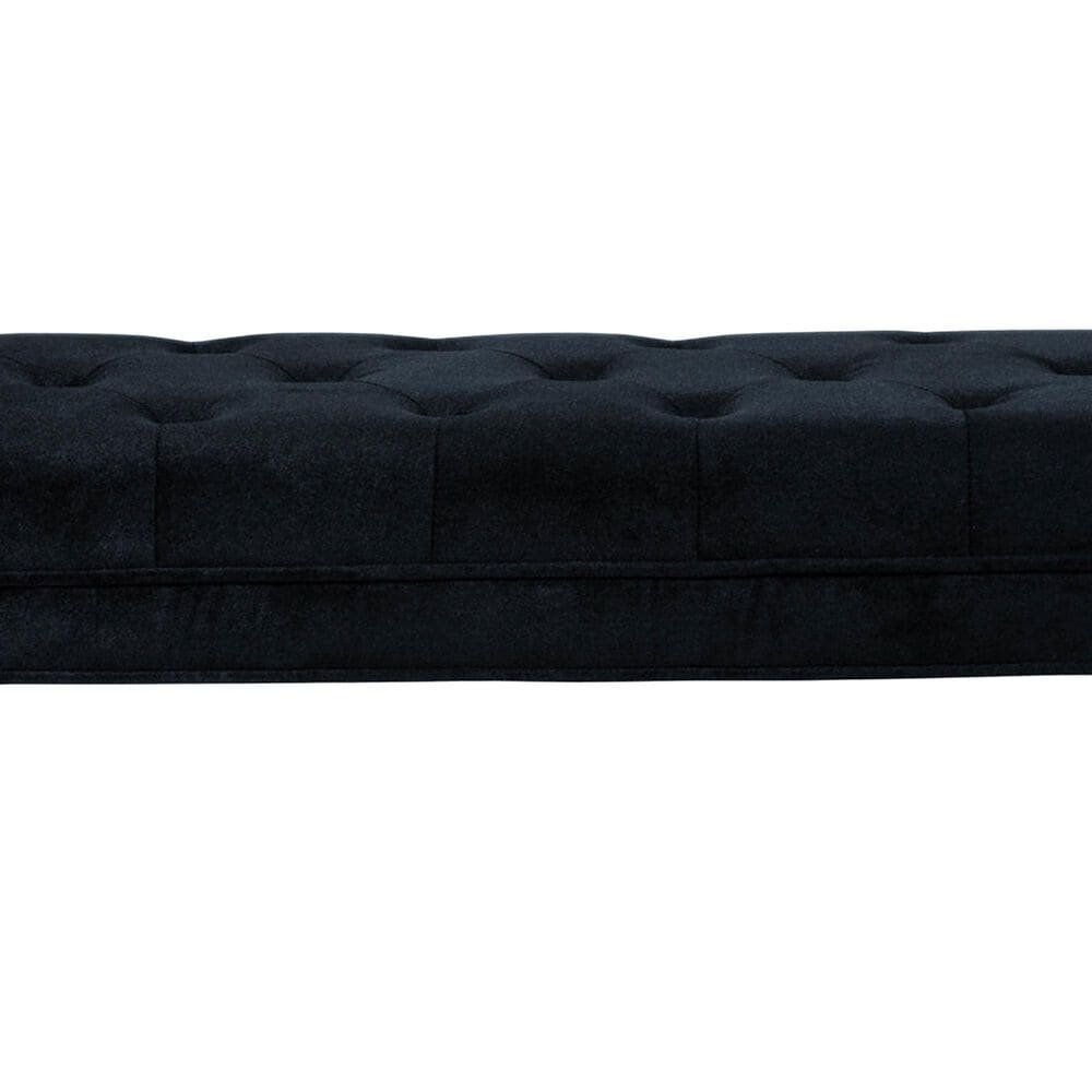 Blue River Chatham Upholstery Bench in Black, , large