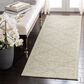 Safavieh Micro-Loop Damask 2"3" x 7" Silver and Ivory Runner, , large