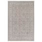 Feizy Marquette 4" x 5"3" Gray and Multicolor Area Rug, , large