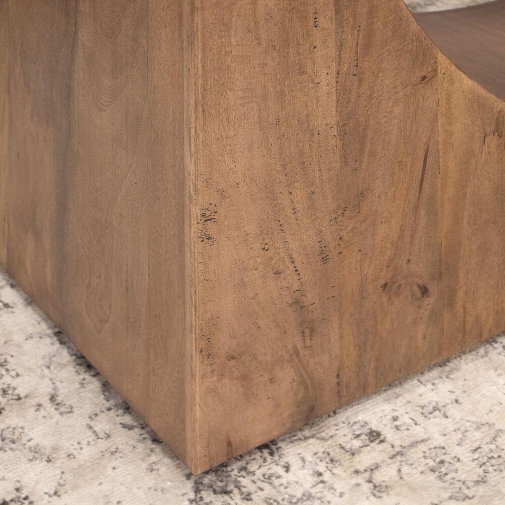Fallridge Mezquite Chairside Table in Natural Grain, , large