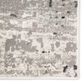 Jaipur Cirque Cian Light Gray and Dove 2"6" x 8" Runner, , large