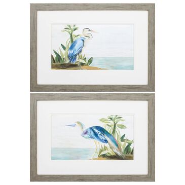 Propac "Season of Peace" Wall Art in Blue (Set of 2), , large