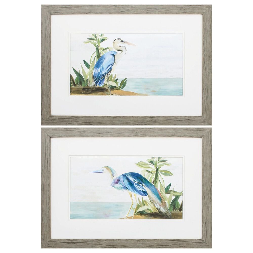 Propac "Season of Peace" Wall Art in Blue (Set of 2), , large