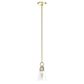 Hunter Klein 6" 1-Light Pendant with Clear Shade in Alturas Gold, , large