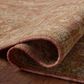 Loloi Reign Terracotta and Sky 10" x 12"7" Area Rug, , large