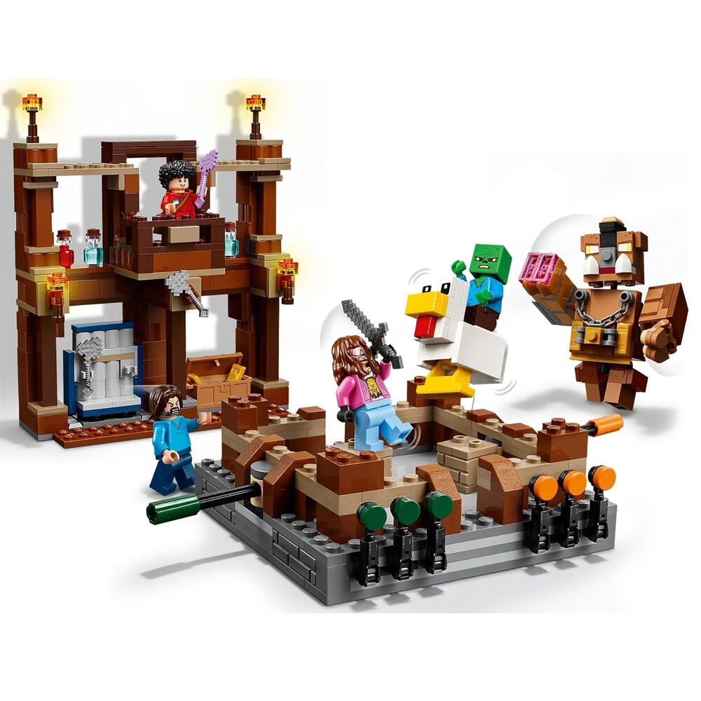 LEGO Minecraft Woodland Mansion Fighting Ring Building Set in Multicolor, , large