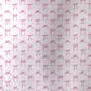 Duke Imports Pink Bows 1-Ply Faux Fur Blanket in White, , large