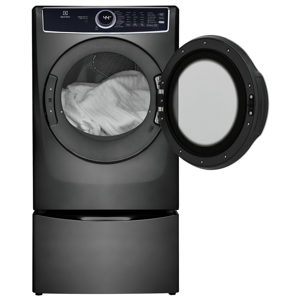 Electrolux 8 Cu. Ft. Front Load Electric Dryer with LuxCare in Titanium, , large