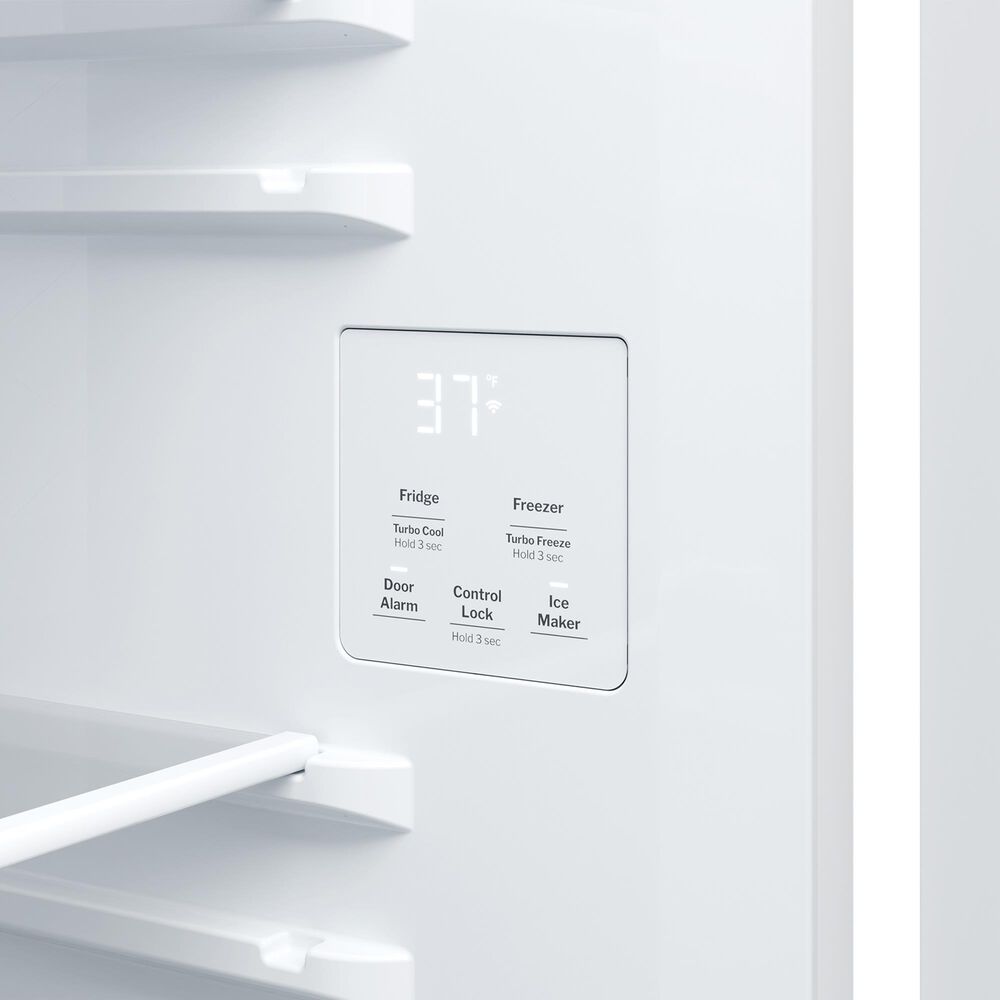 GE Appliances 28 Cu. Ft. Side-By-Side Refrigerator with Extra Tall Dispenser and In-Door Icemaker in White, , large