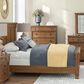 Ashley Rowlenstown Queen Poster Bed in Medium Brown, , large