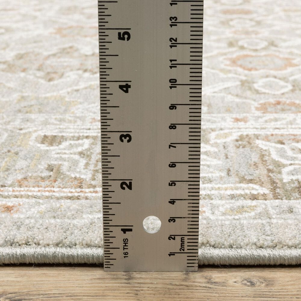 Oriental Weavers Keaton KEA10 Beige and Multicolor 2'3" x 7'6" Runner, , large