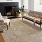 Chris Loves Julia x Loloi Rosemarie 7"10" x 10" Gold and Sand Area Rug, , large