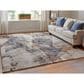 Feizy Rugs Gilmore 39MKF Blue and Ivory 5"3" x 8" Area Rug, , large