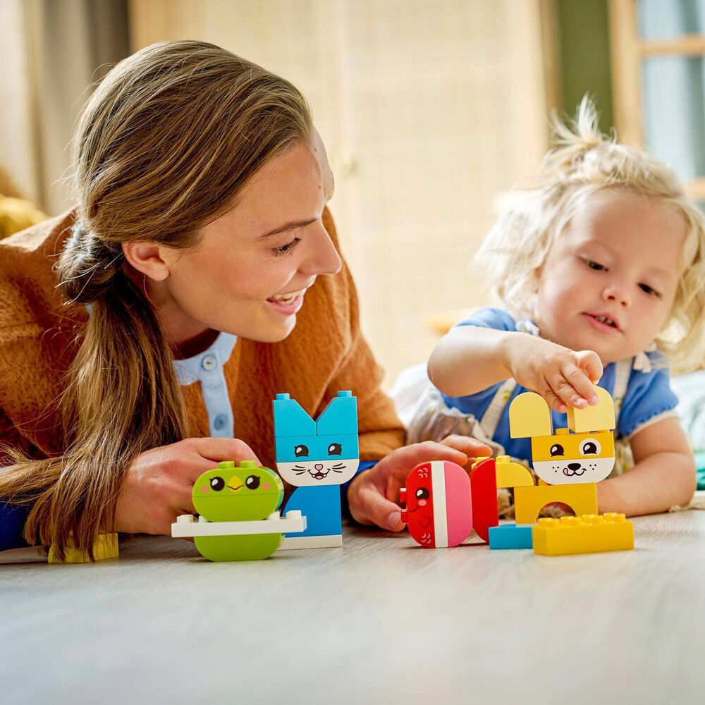 LEGO Duplo My First 3-In-1 Creative Cute Pets Building Set, , large
