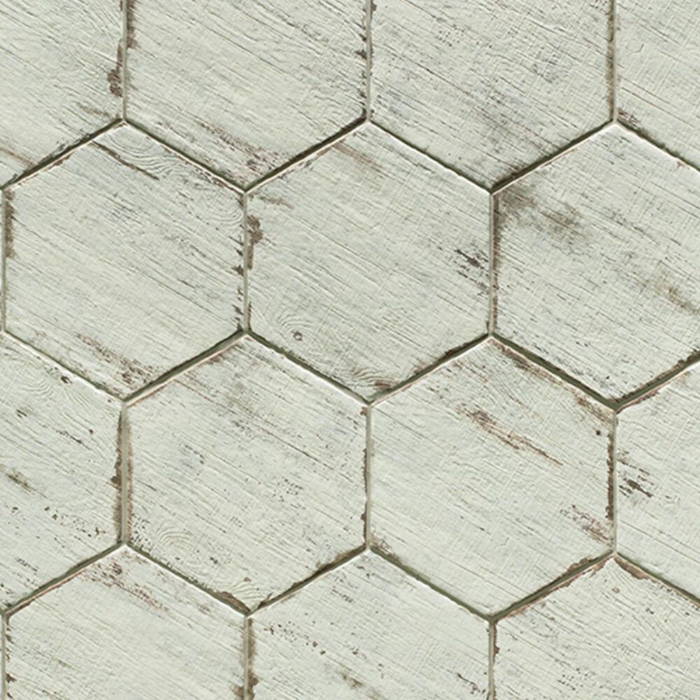 Soci Vintage Blanco 14" x 16" Porcelain Tile, , large