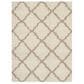 Safavieh Dallas Shag SGD257B-10 10" x 14" Ivory/Beige Area Rug, , large