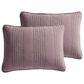 Hallmart Collectibles Sierra 3-Piece Queen Coverlet Set in Eggplant, , large