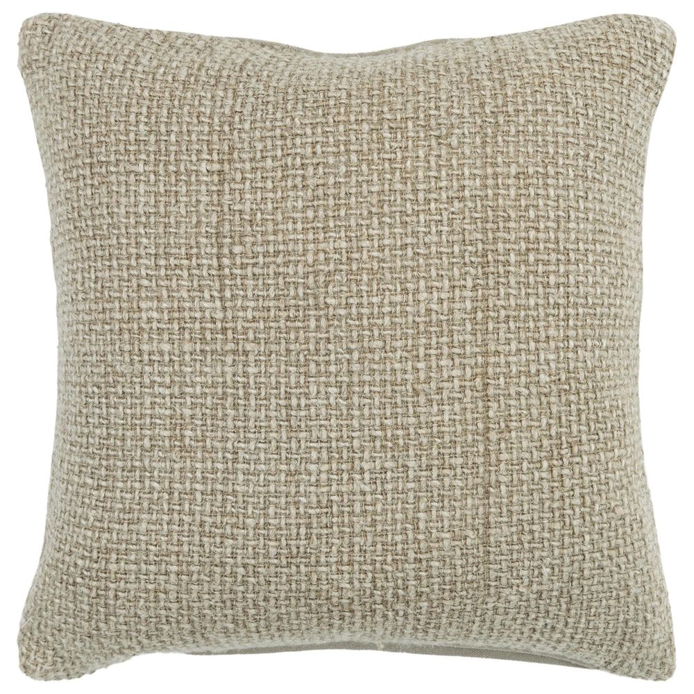 Rizzy Home Donny Osmond Solid 20" x 20" Down Filled Pillow in Brown, , large